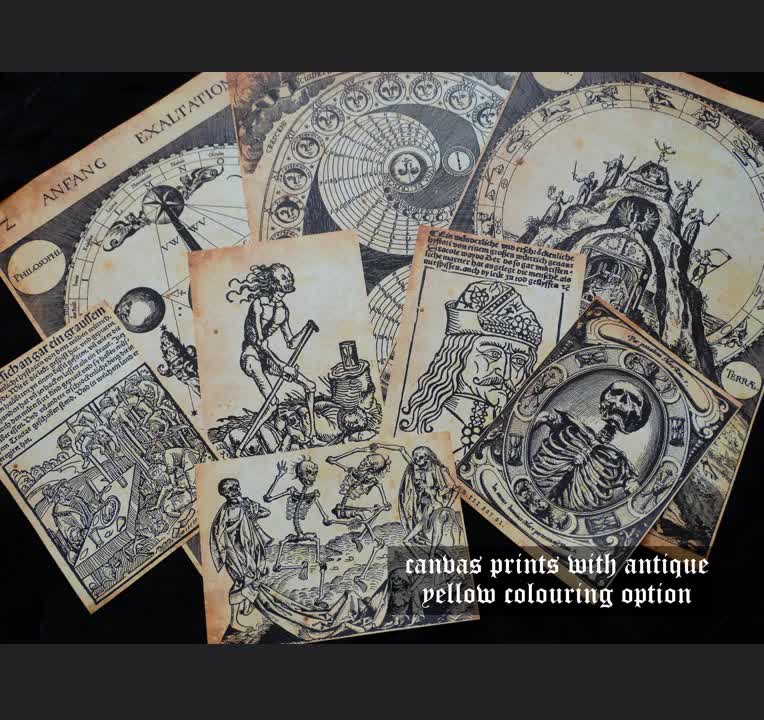 神の印章の版画、天体芸術、7人の大天使の印章、ガブリエル